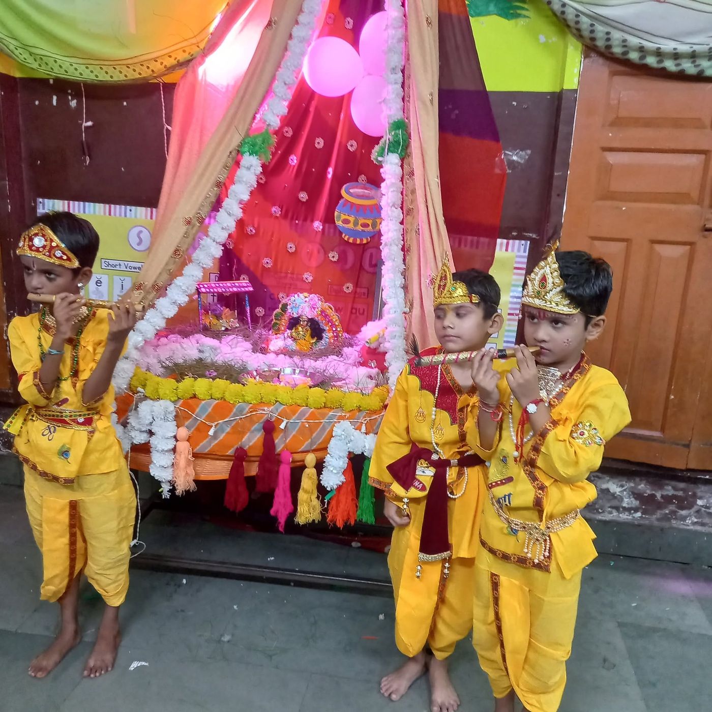 Cultural celebration at Navrachna Public Sr Sec School 2