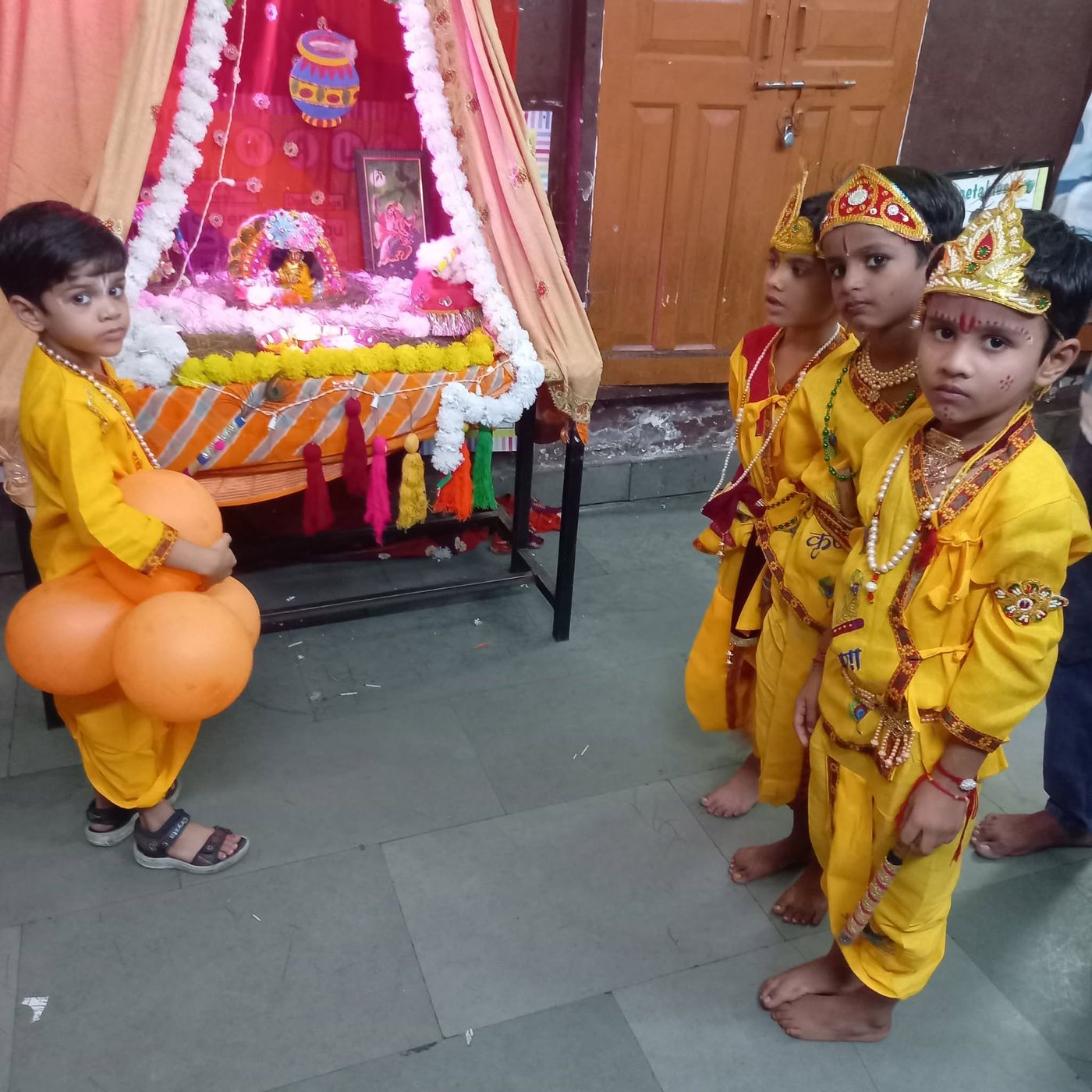 Cultural celebration at Navrachna Public Sr Sec School 3